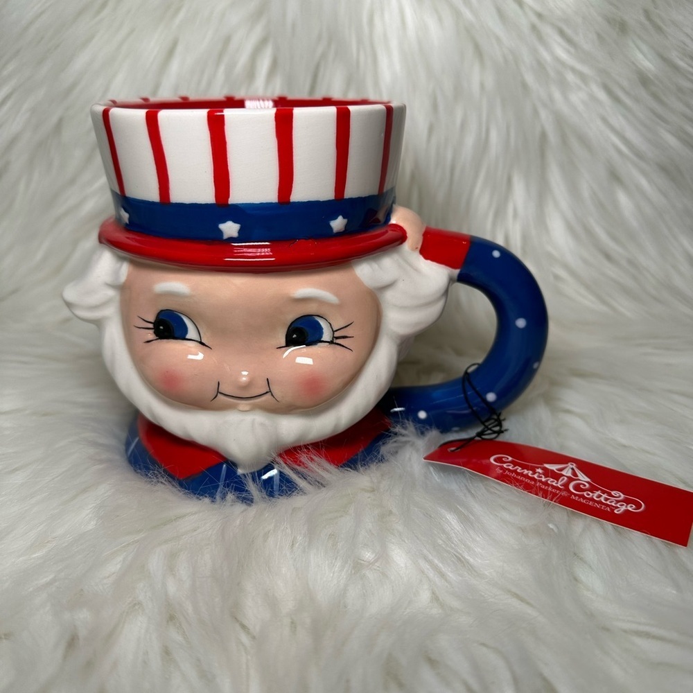 Johanna Parker Patriotic Uncle Sam Mug